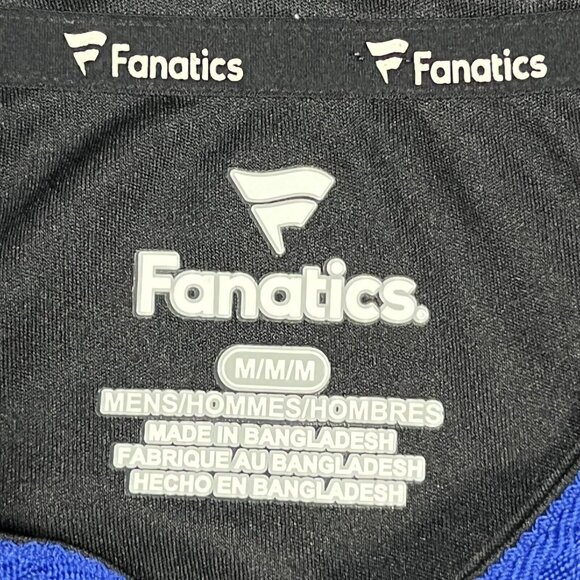 Fanatics San Jose Earthquakes Mens Size M Jersey Quakes Fan Activewear Button - Picture 6 of 10